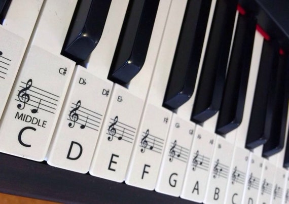 It's just a graphic of Piano Key Stickers Printable with regard to beginner It is a picture of Piano Key Stickers Printable with regard to beginner